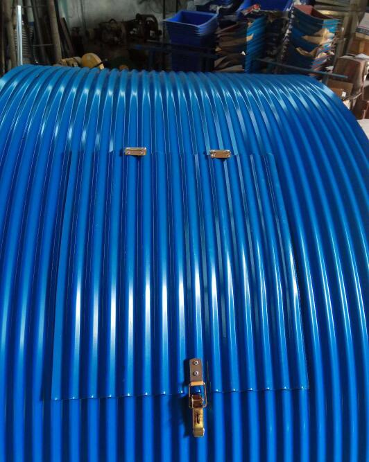  詳細介紹四種形式的輸送機防雨罩