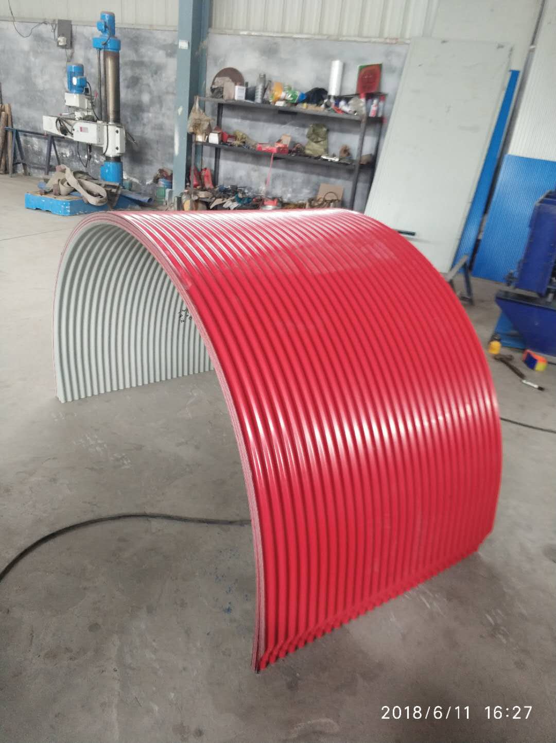  滄州昌益輸送機防雨罩的結構組成與規格